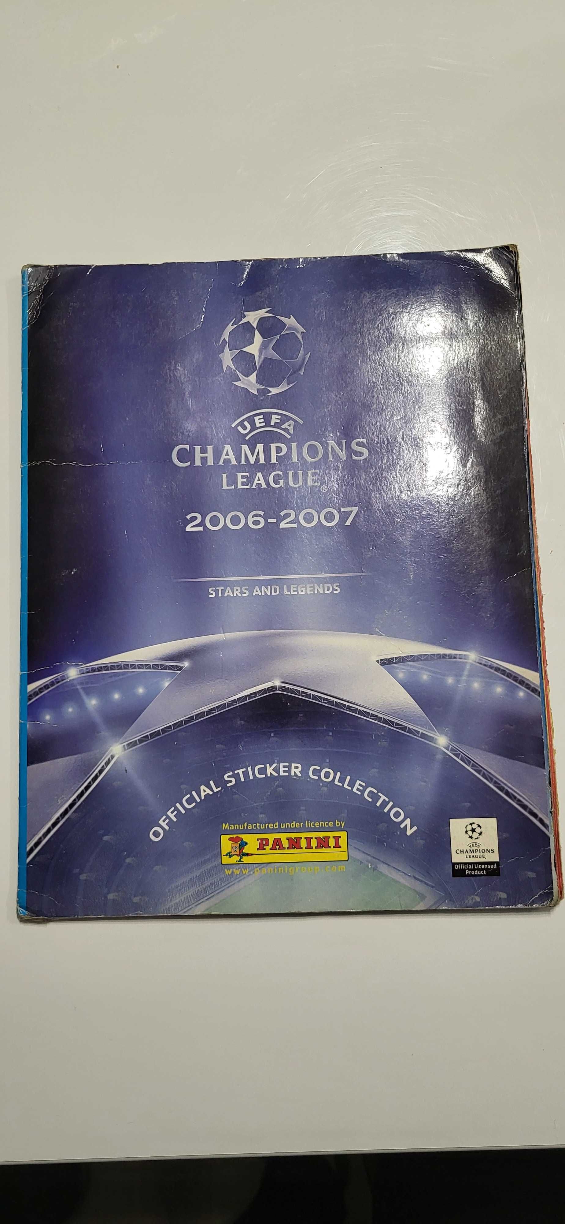 Album UEFA CHAMPIONS LEAGUE  2006-07 panini