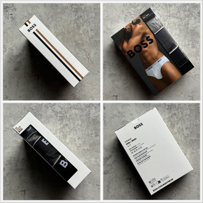 Чоловічі труси плавки сліпи боксери Boss XL XXL білизна нижня мужская