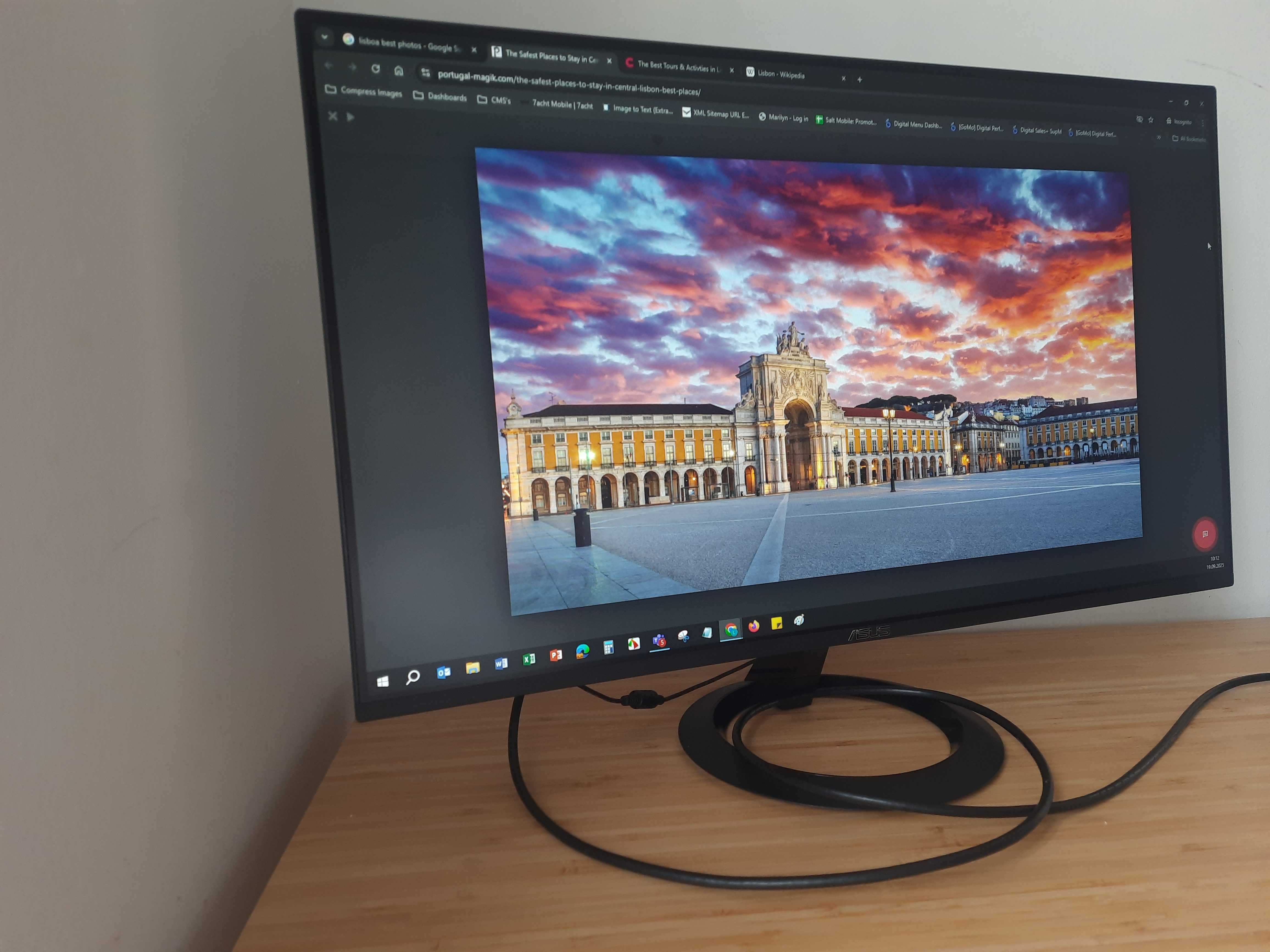 Monitor Asus 27" VZ27EHF | 100 Hz | Full HD / IMPECÁVEL