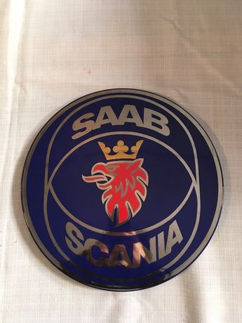 Placa automobilia Saab Scania
