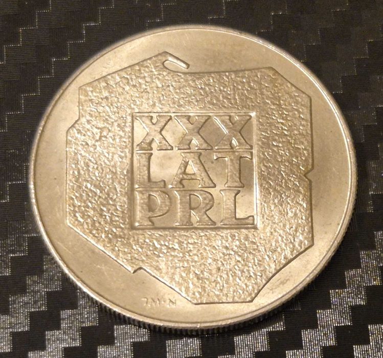 Moneta 200 zł, XXX lat PRL rok 1974 +Gratis! Tychy