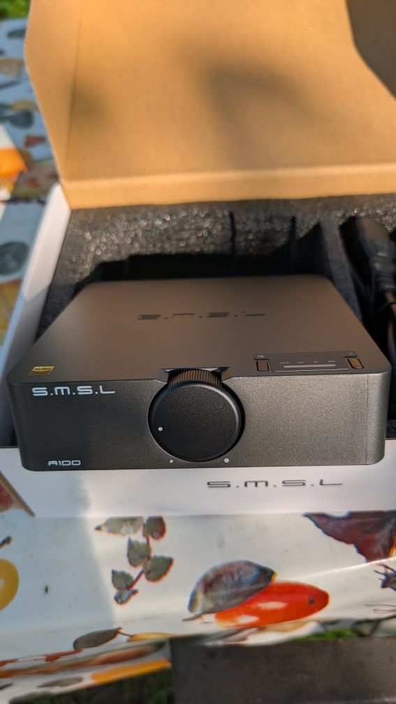 Топовий підсилювач SMSL A100 (Hi-Fi, клас D) 2.0 2.1  80 Вт
