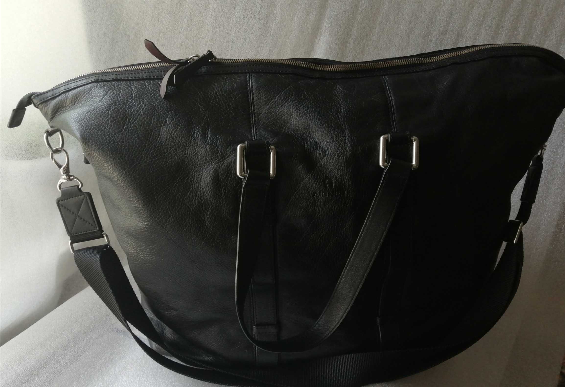 Сумка AIGNER. Кожаная. Дорожная.