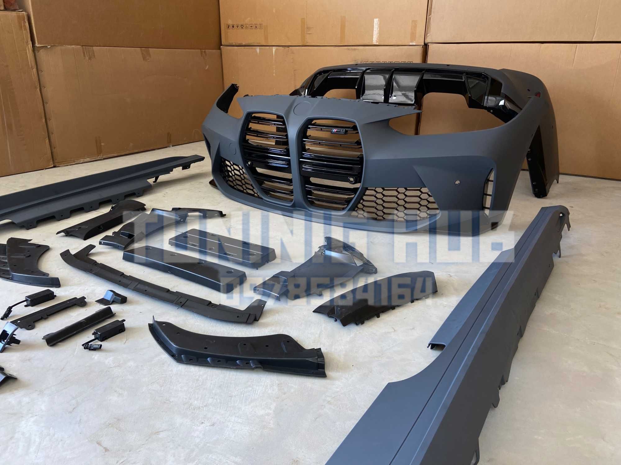 обвес bmw g22 G23 G26 M4 бампер бмв г22 г23 г26 м4 решетка диффузор