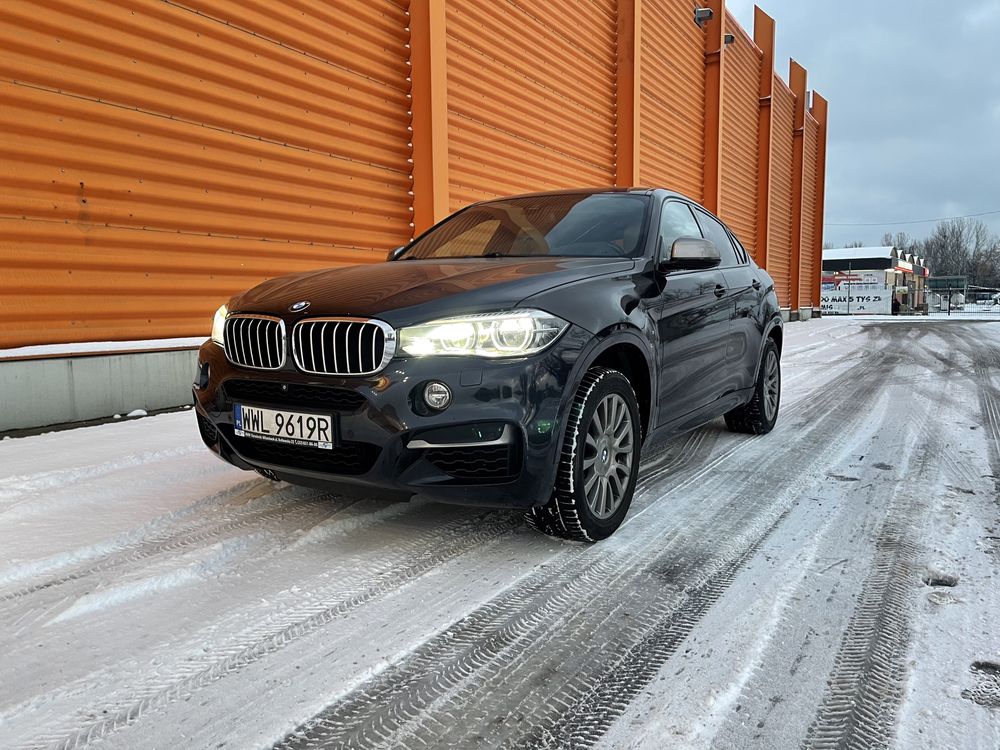 Bmw x6 m50d moc 381 salon polska