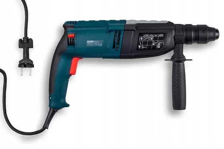 Młotowiertarka Wiertarka Z Udarem Młot Udarowy Zestaw Sds + Plus Mocna