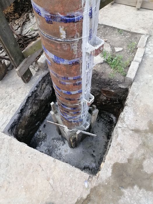 Аренда опалубки на колонны.