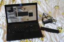 lenovo b590, uszkodzony z baterią / ram / procesor