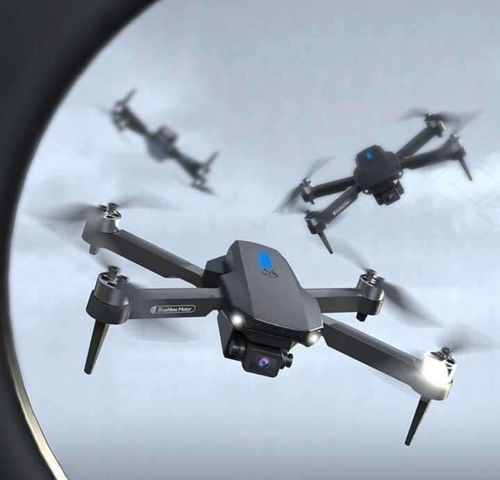 DRON E88 2X KAMERA 6K wifi zawis 2000m 35min lotu na jednej baterii