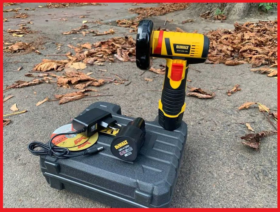 Аккумуляторная болгарка DeWalt DCG125N-18V. Арт. 3277
