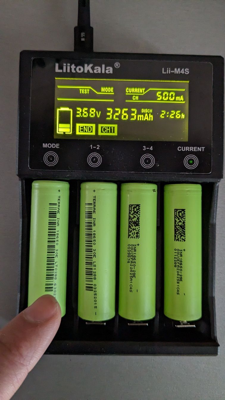 18650 Terrae 30e 3100mah Lishen Аккумулятор Li-on Повербанк Перепаков