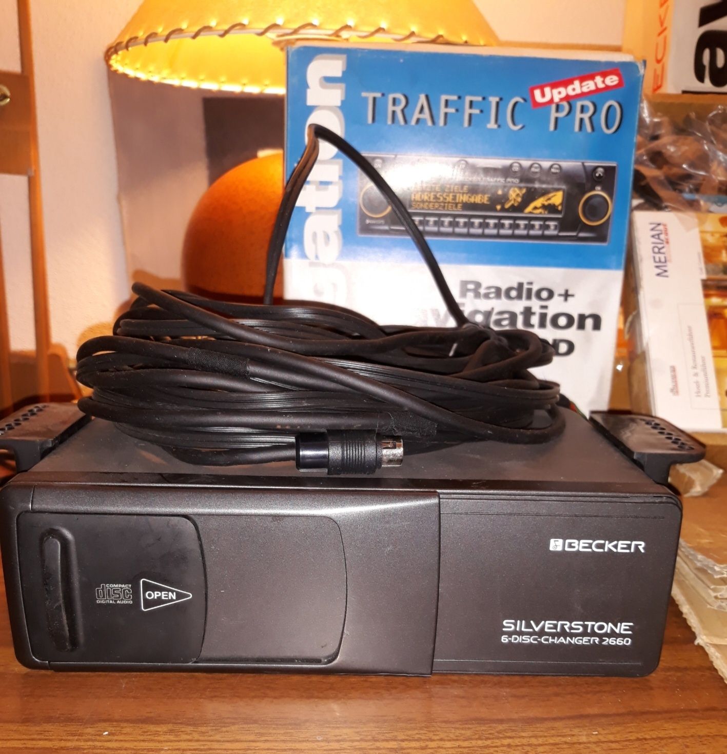 Becker Traffic Pro + Cx 6 Cd's Silvestone