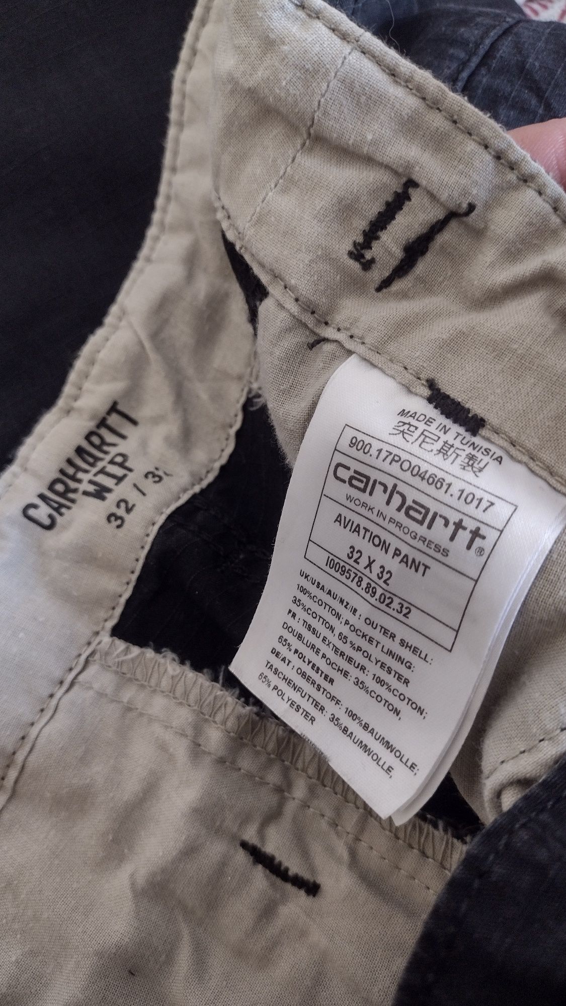 Carhartt Aviation Pant 32x32 карго штани в ідеалі