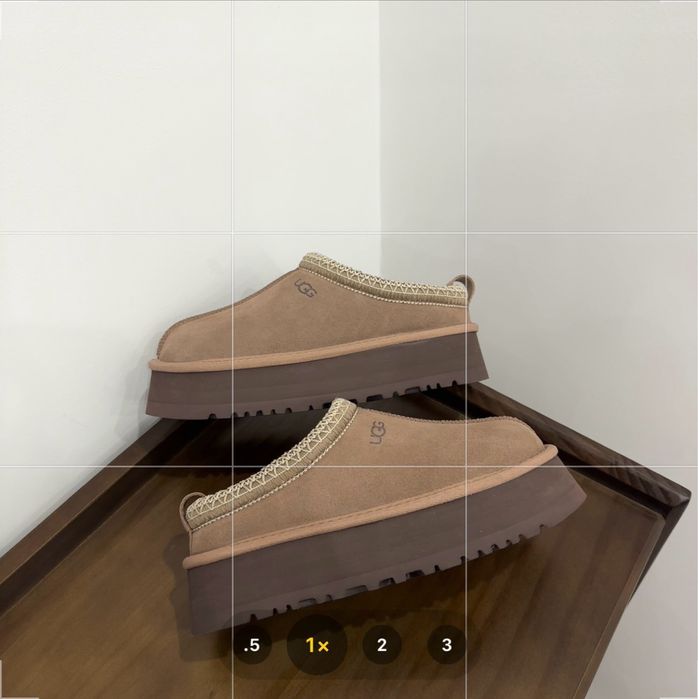 Угі зимові на хутрі UGG tasman шоколад  угг таз tazz