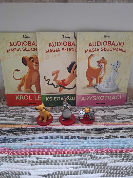 Audiobajki - książka z figurką ZESTAW 3