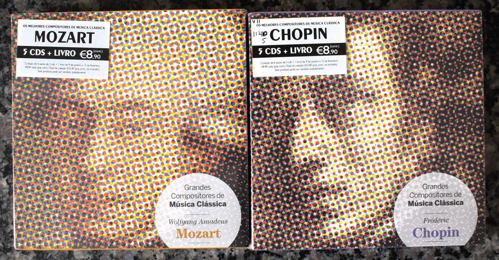 "Grandes Compositores de Música Clássica" (30 CD' s) (novo/selado)