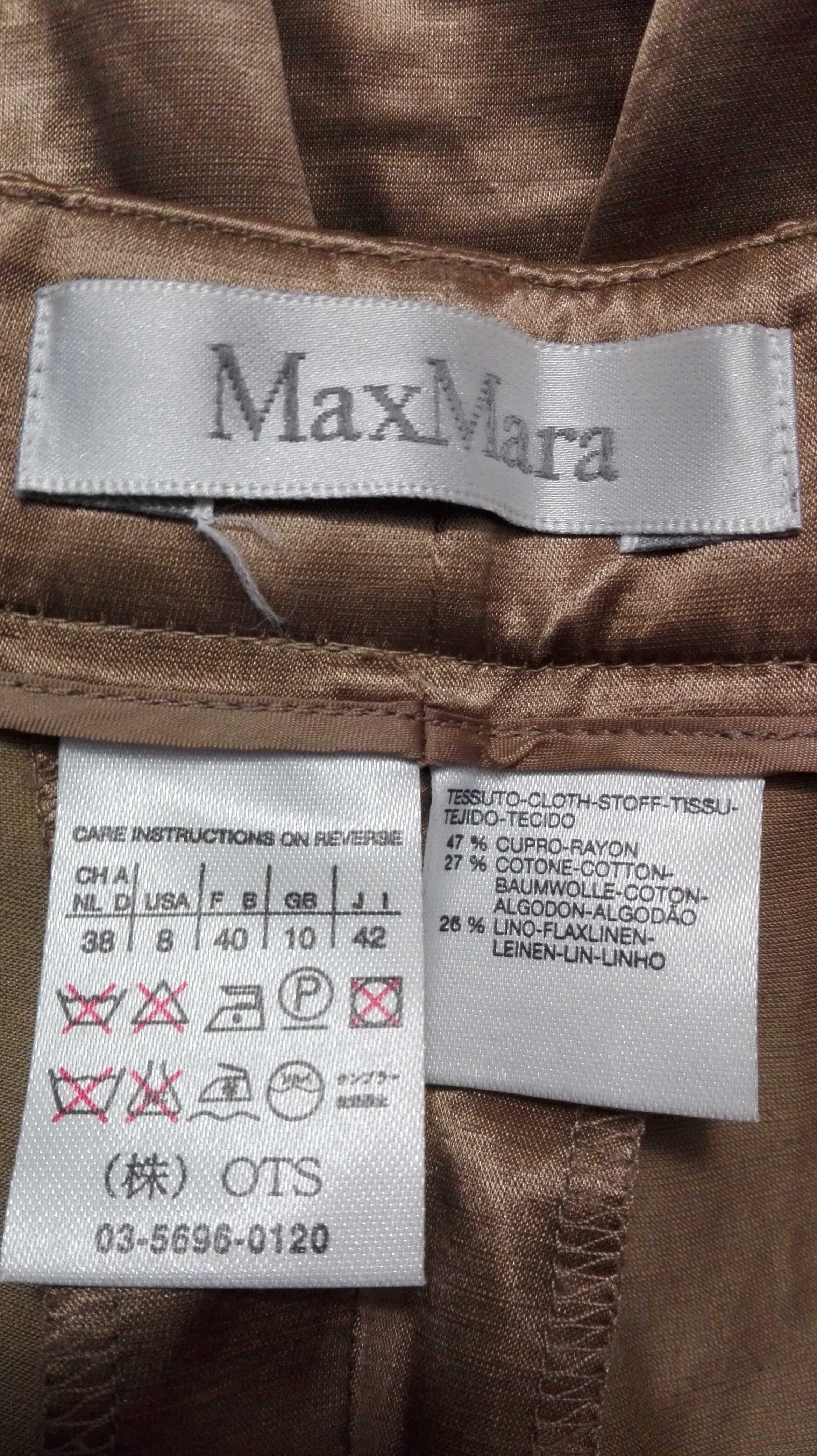 Spodnie  Max Mara rozmiar S