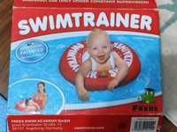 Bóia swimtrainer vermelho 3 meses a 4 anos