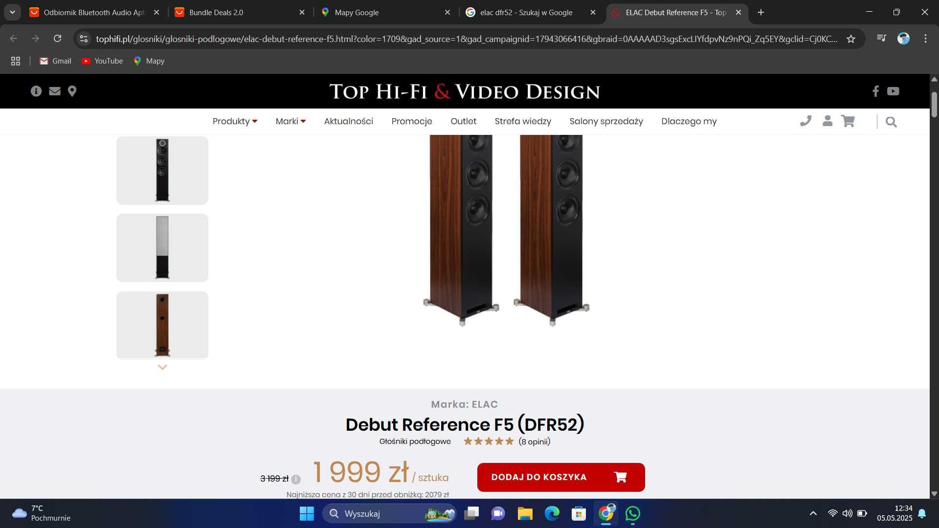 ELAC Debut Reference F5 (DFR52)