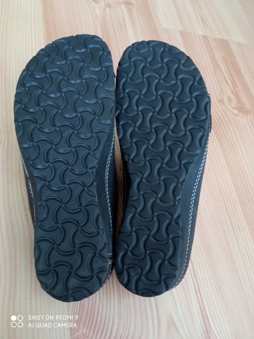 nowe klapki na koturnie, Scarpa, r.36cm