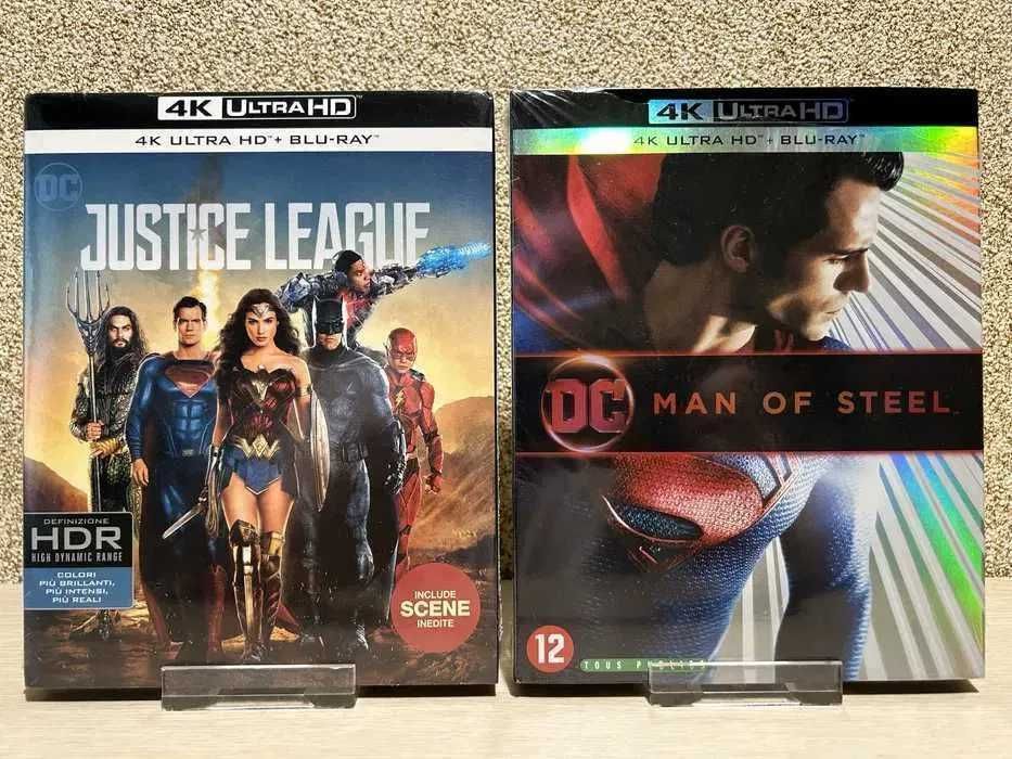 4K UHD HDR Blu-ray Аквамен/Человек из стали/Отряд самоубийц