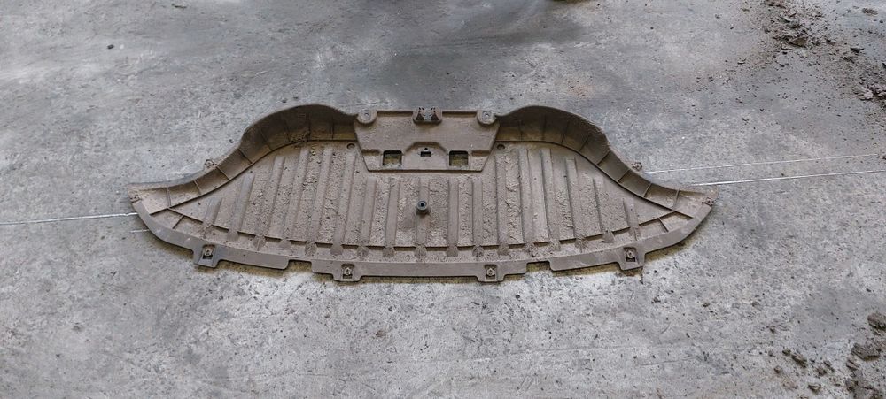 Защита днища Volkswagen iD.4 задняя захист дна бампера id4