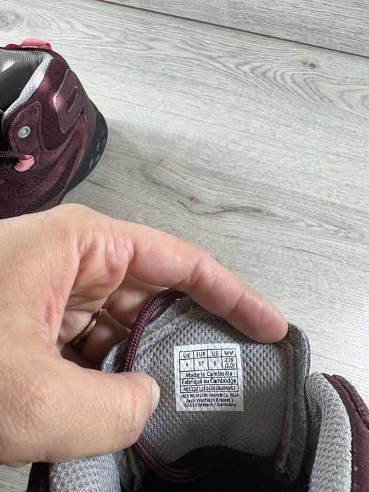 Jack Wolfskin жіночі ботіночки 37 розмір
