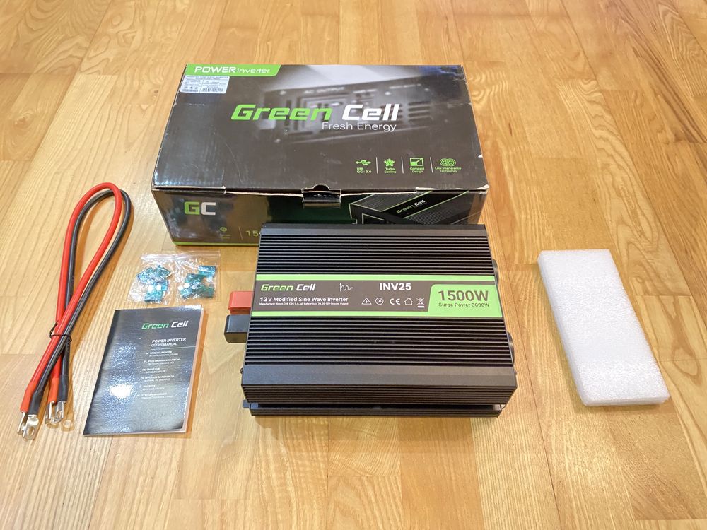 Green Cell інвертор 1500w-3000w 12v