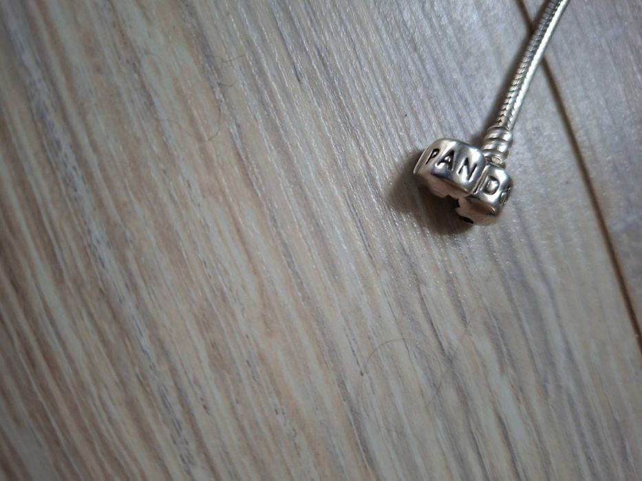 Bransoletka srebrna Pandora + bransoletka Apart perły gratis