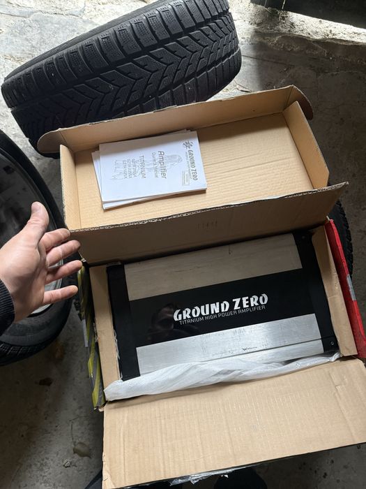 Wzmacniacz 4 kanałowy 640 W Ground Zero