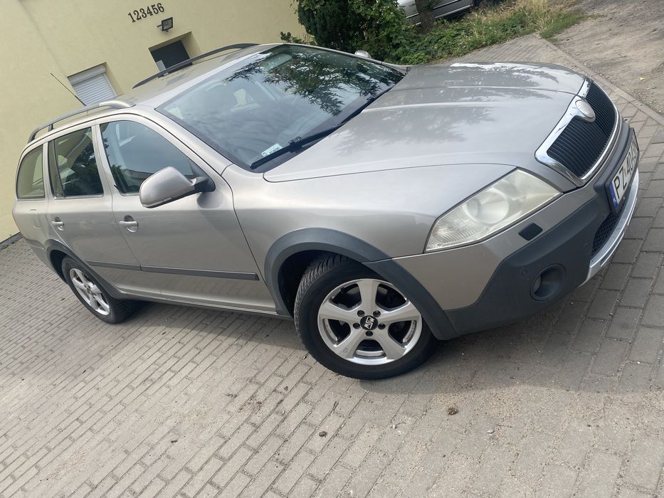 Skoda octavia scout 2.0 tdi 140KM 4x4 Salon Polska pierwszy właściciel