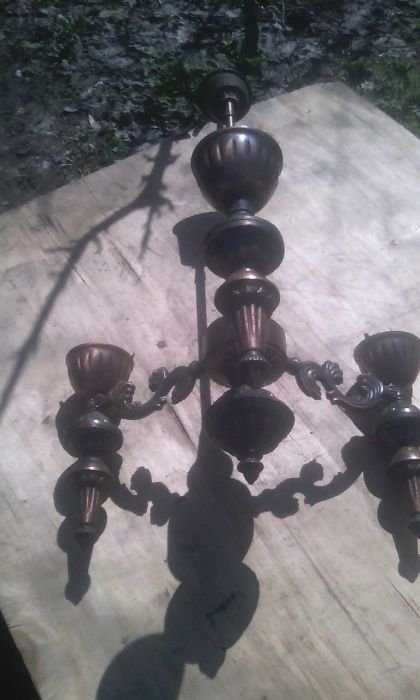 Люстра времен СССР.