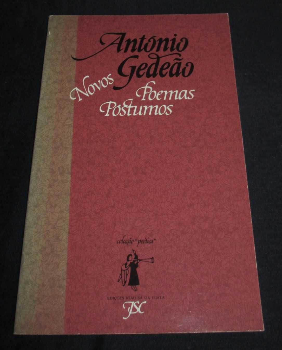 Livro Novos Poemas Póstumos António Gedeão