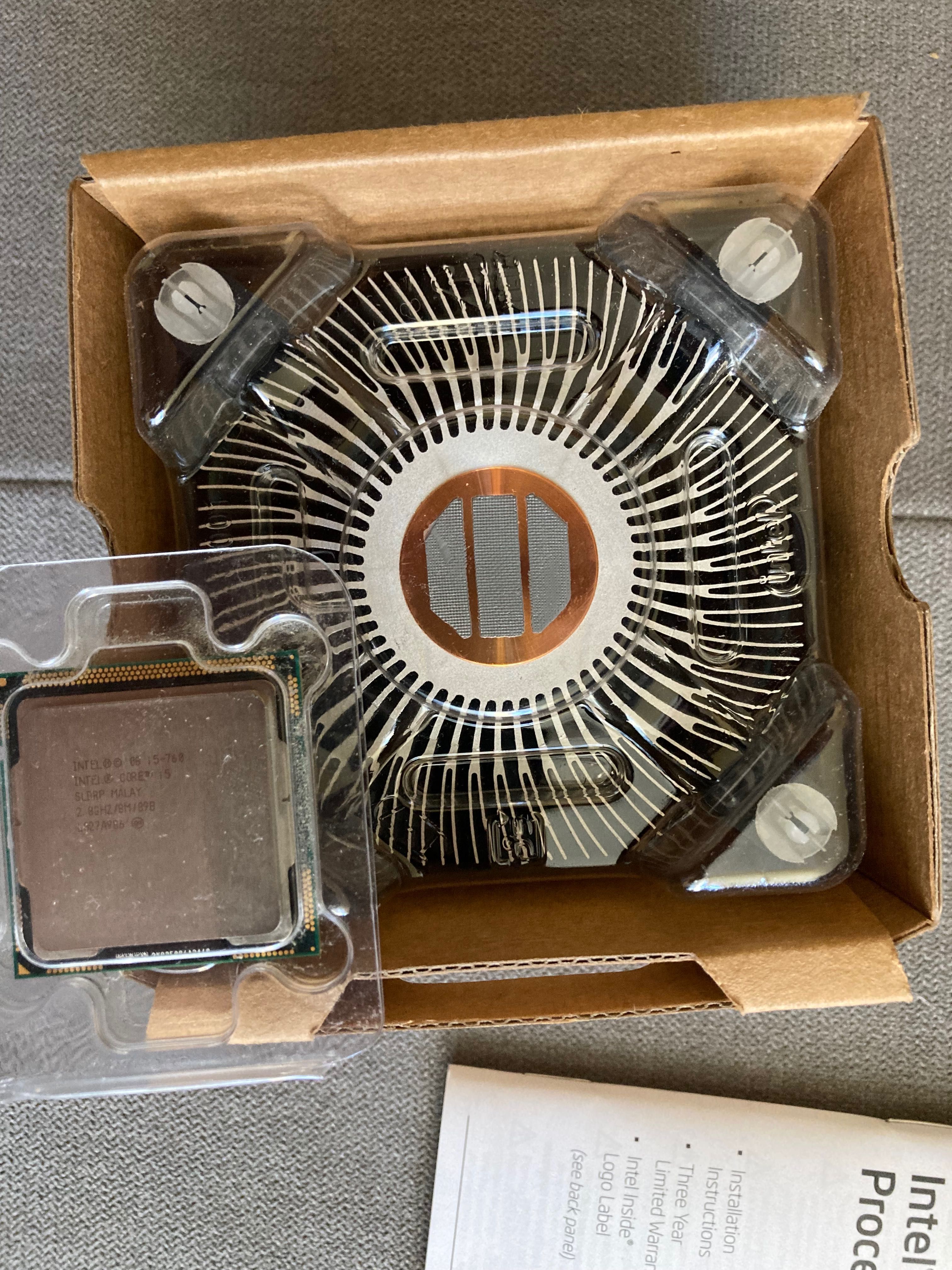 Procesor Intel i5 core 760 lga 1156 box
