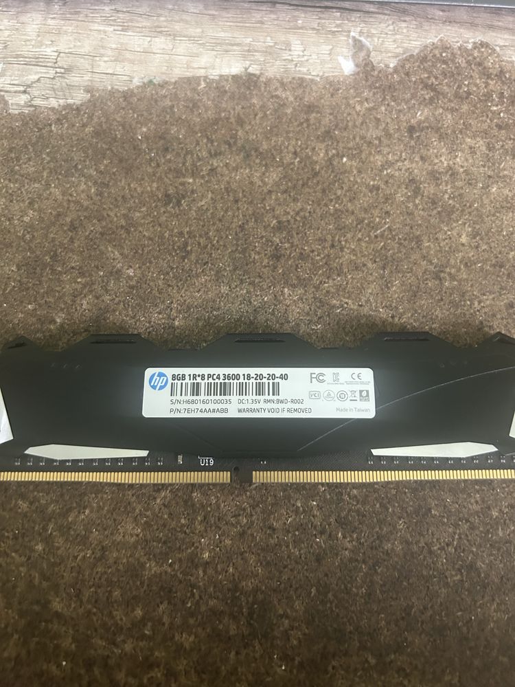 Ram 8gb 3600mhz ddr4