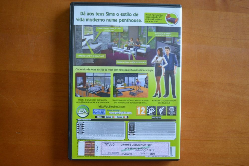 Venda de jogo Os Sims 3 "Design High Tech" Acessórios