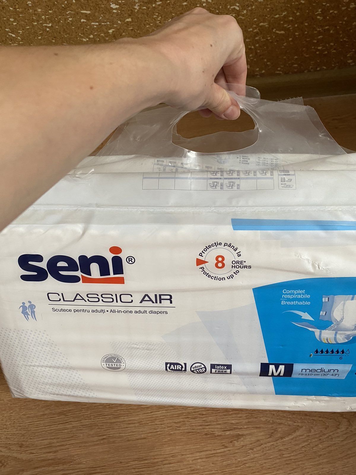 Подгузники пiдгузки памперсы памперси для взрослых дорослих Seni AIR M