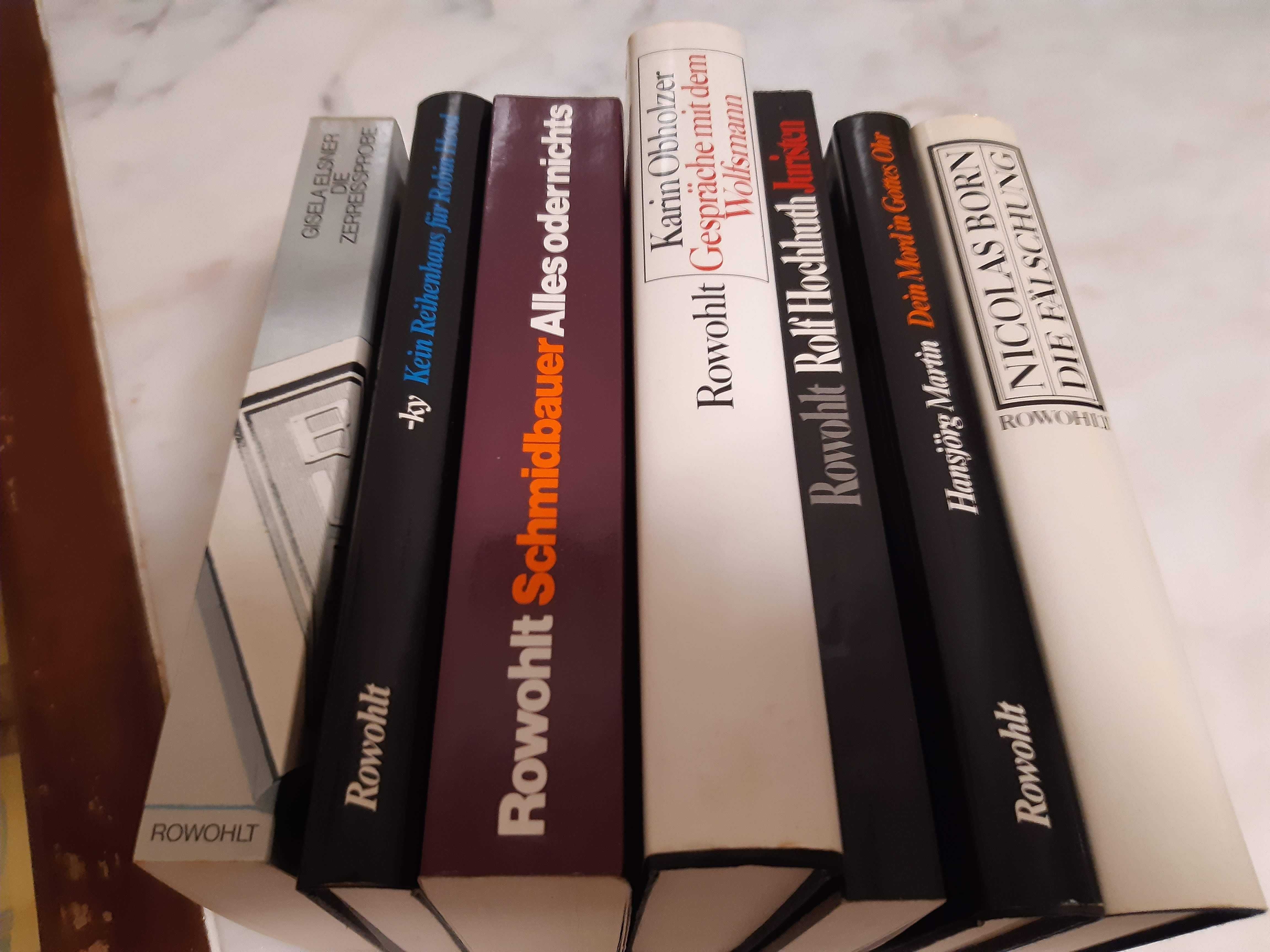 7 livros em alemão, como NOVOS