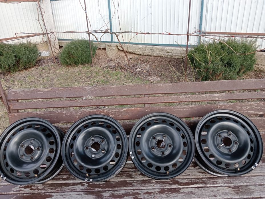 Диски металеві R 15 5/112 6J ET 47. Шкода Фольксваген Ауді.