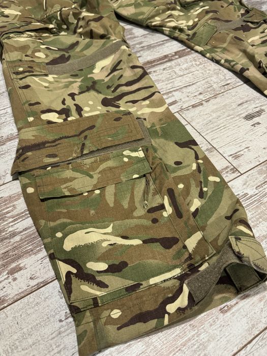 Штани MTP combat з еластичним поясом FR мультикам