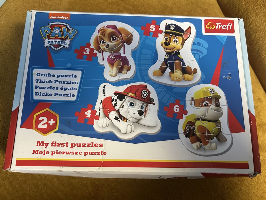 Trefl Psi patrol moje pierwsze puzzle 2+