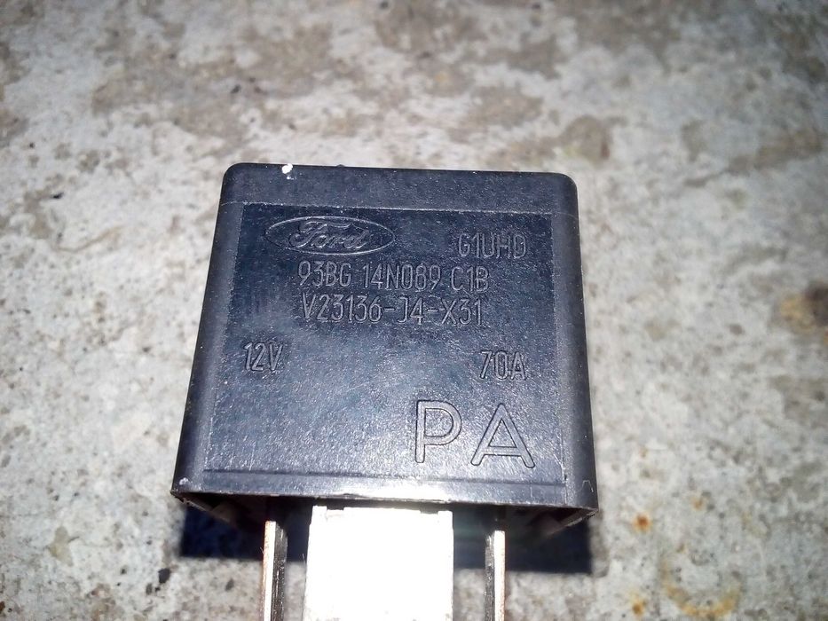 Реле свічок накала 93BG 14N089 C1B 12V 70A 4контакти + фішка