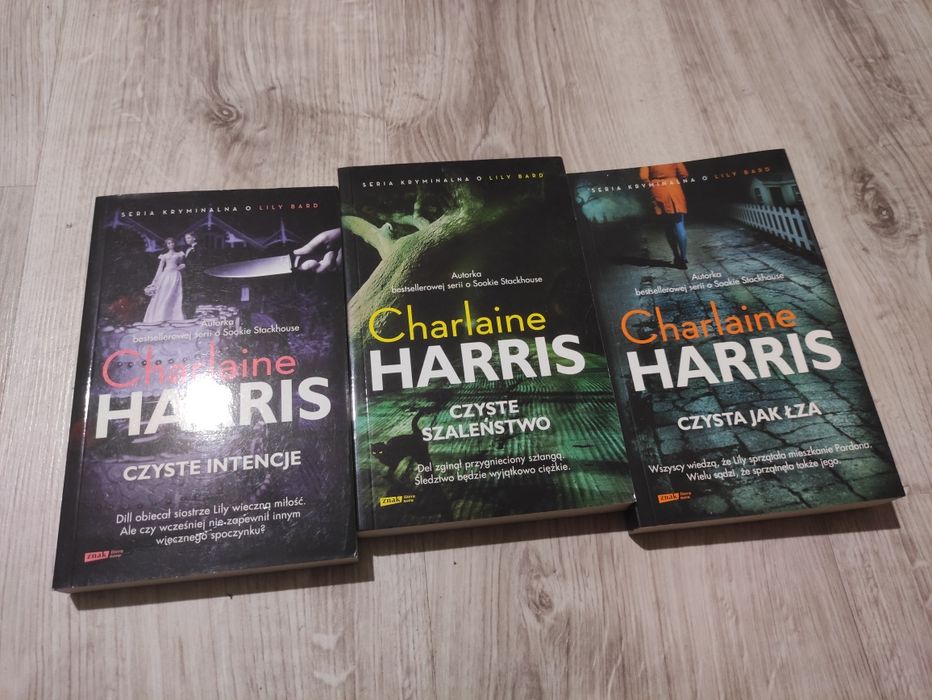 Zestaw książek z serii o Lily Bard Charlaine Harris