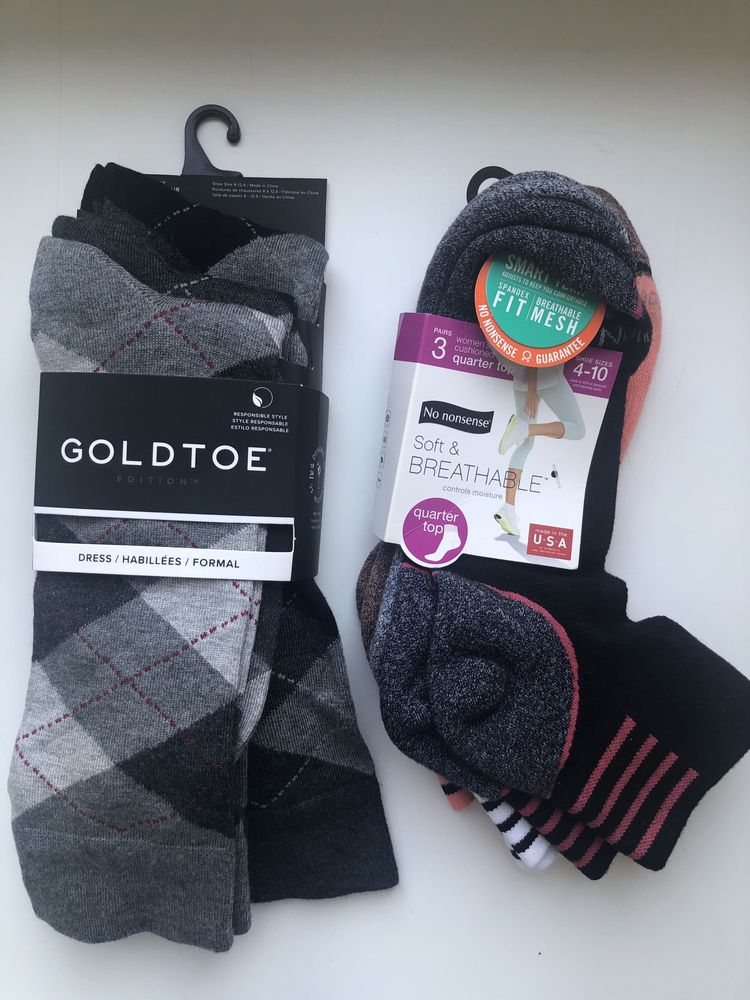 Шкарпетки жіночі Breathable і чоловічі Goldtoe США