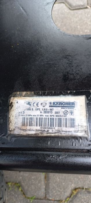 Karcher HD 1050 b spalinowa