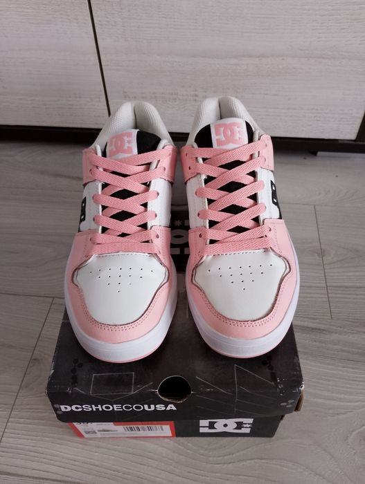 DC Shoes Sneakersy CURE ADJS100169-KHO Różowy 38
