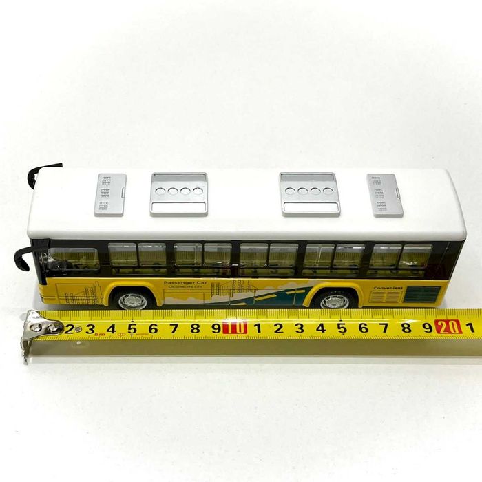 Автобус металевий інерція світло звуком відчиняються двері(CLM-0771AC)