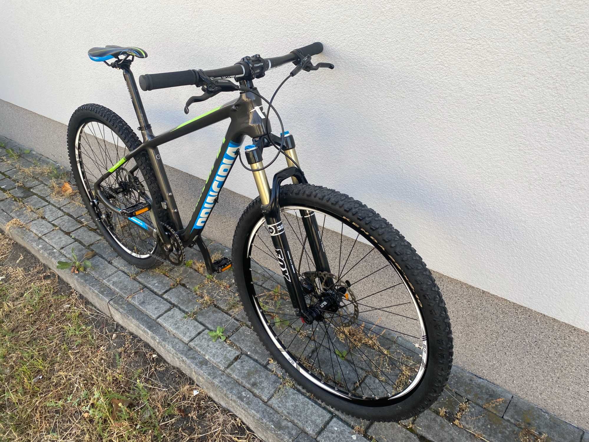 Rower górski Principia Evoke 29er carbon koła 29" amortyzator FOX