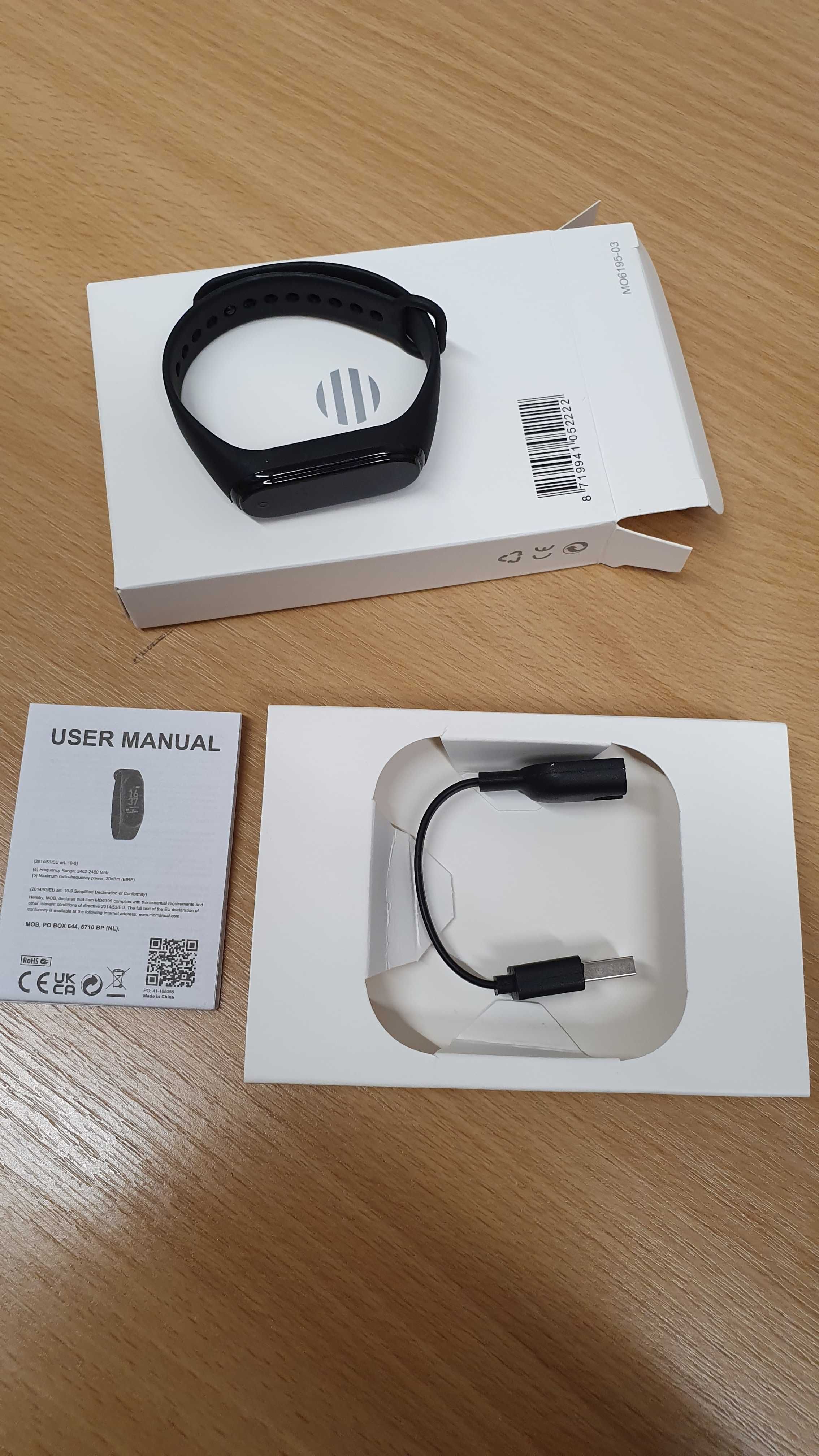 Monitorujący smartwatch MO619503, bransoletka zdrowotna