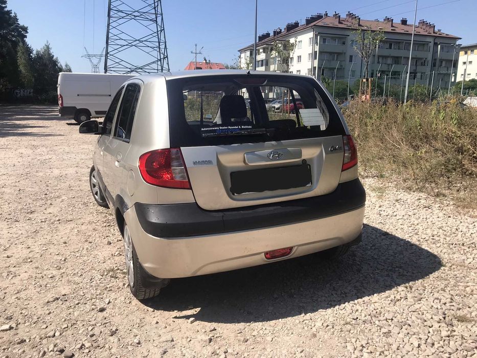 Hyundai Getz Super stan, mały oryginalny przebieg 162 tys, klima.